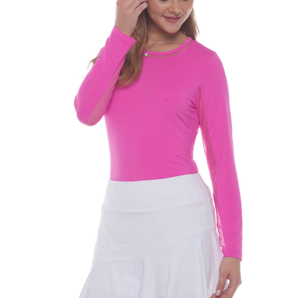 Ibkul Skort - Solid Flounce Skort - White 16 1/4"
