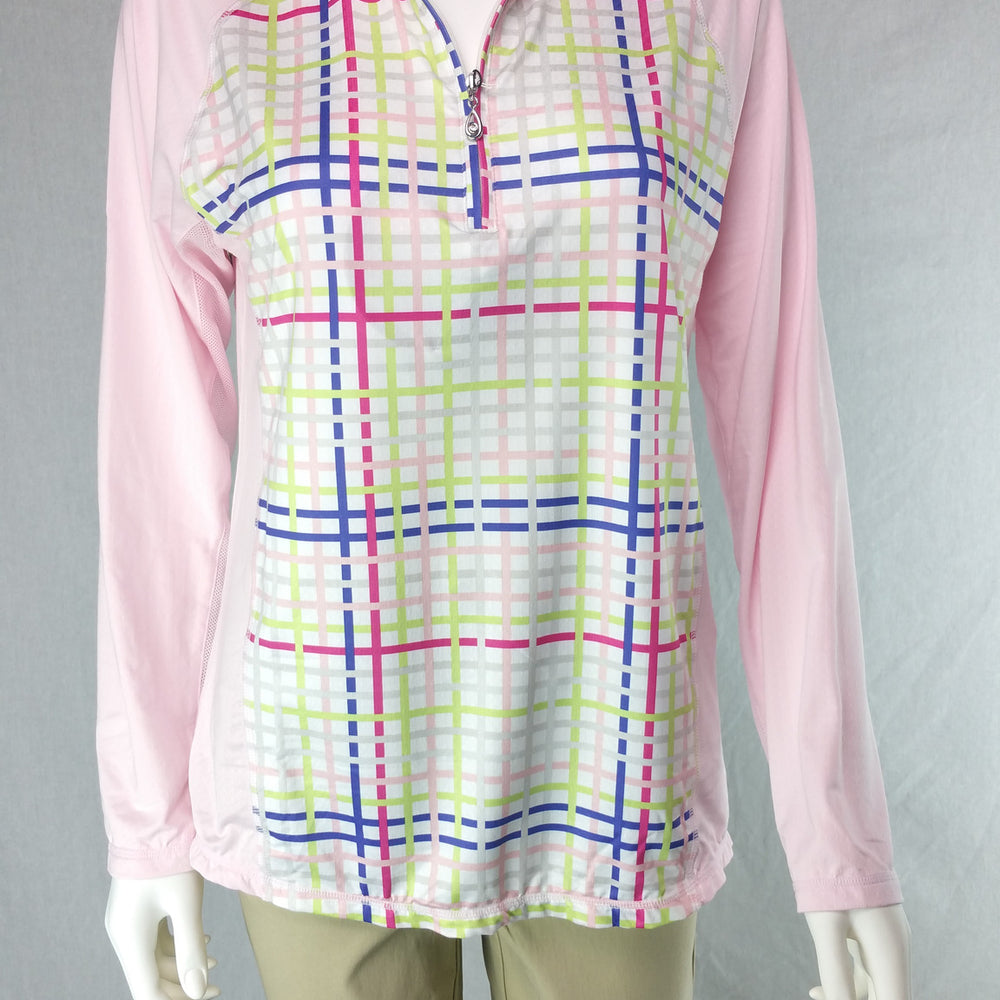 
                      
                        Sansoleil Longsleeve Mock: Newport Multi
                      
                    