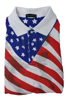  American Flag Polo | Peanuts and Golf