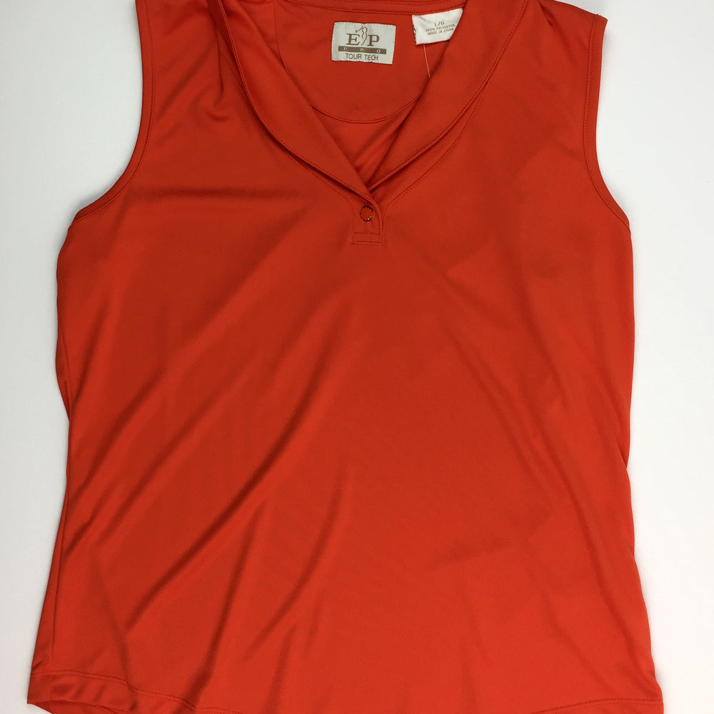 
                      
                        EP Pro Calabria Sleeveless Orange Golf Shirt 5128
                      
                    