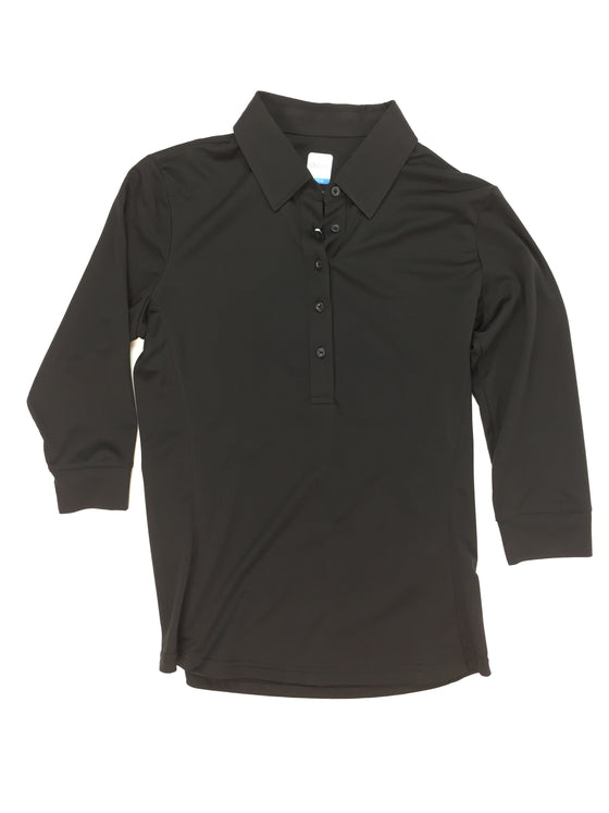 AUR Black 3/4 Sleeve Shirt