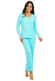  Ibkul   Women's   Pajama Set - Seafoam