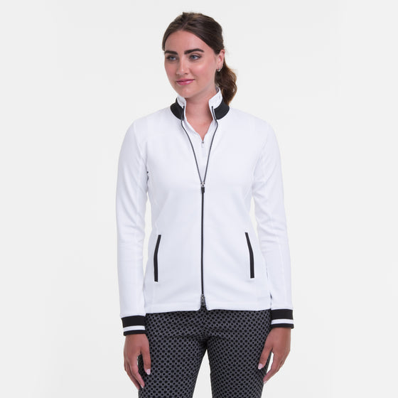 EP NY Long Sleeve Contrast Trim Jacket