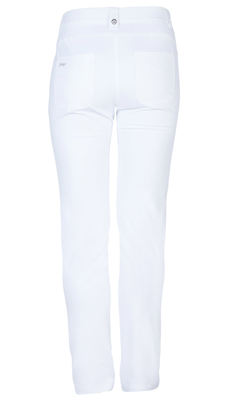 Daily Sport Lyric White Pant 29"