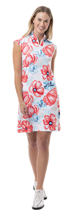  Sansoleil  Sleeveless Dress - Garden Party Pink