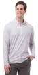  SanSoleil  Mens SolTek Ice Long Sleeve Mock - Clubs Fossial