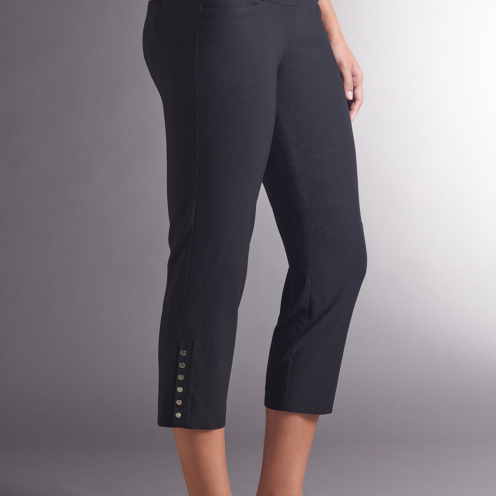 Swing Control Snap Masters Crop - Black
