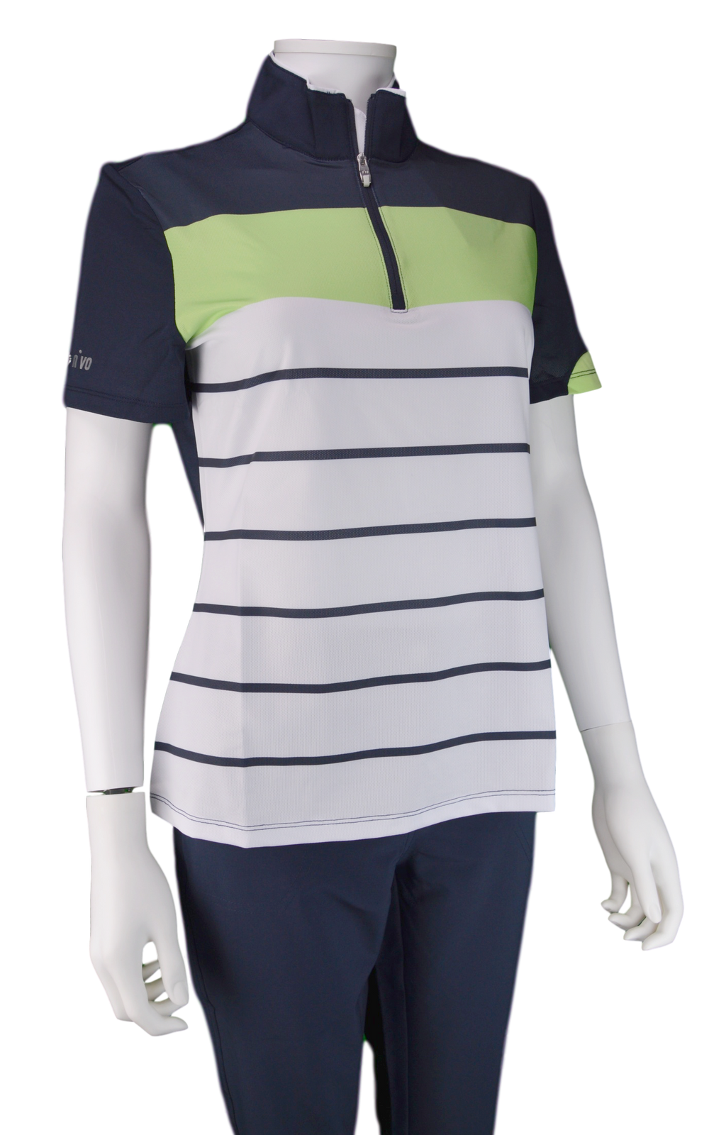 Nivo Emma Short Sleeve Print Polo