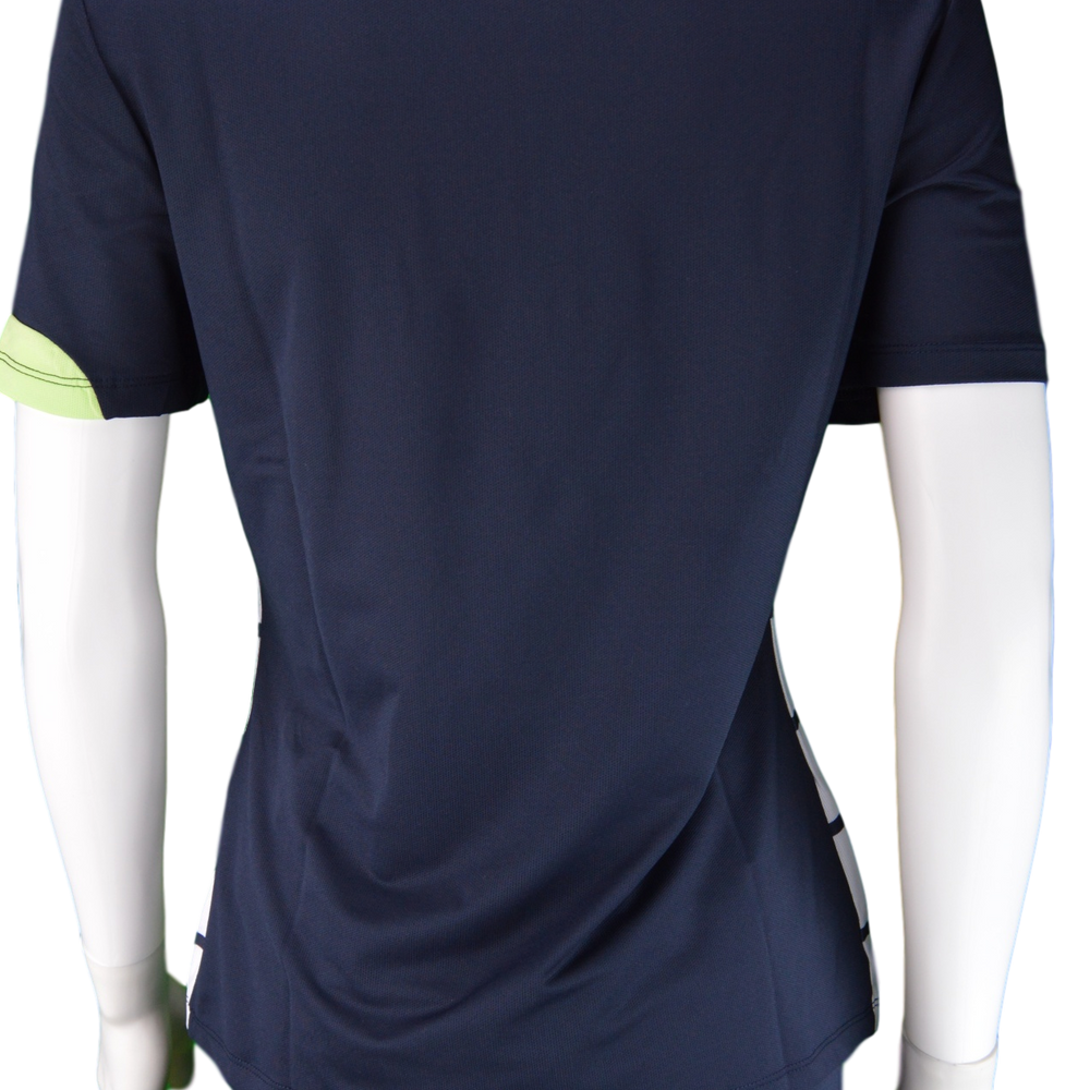 Nivo Emma Short Sleeve Print Polo