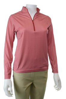 Horn Legend Gingham Print Crimson Shirt | UPF 50