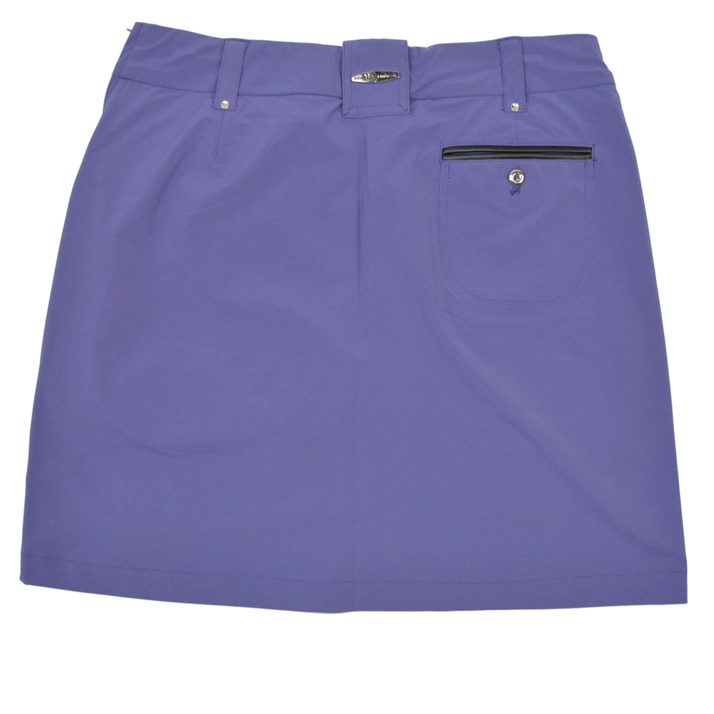 Jamie Sadock - Aubergine with Silver Trims Skort - 18" AIRWEAR #81330