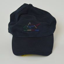  Greg Norman American Flag Adjustable Golf Hat - Navy Blue
