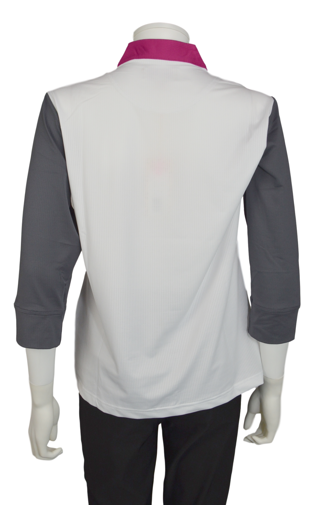 Sport Haley Della Color Block 3/4 Sleeve Mock