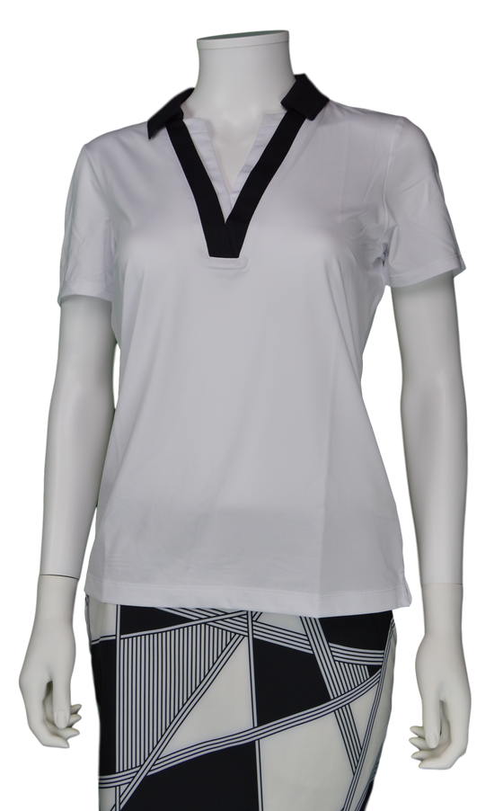 EP Pro Short Sleeve Contrast Collar Polo