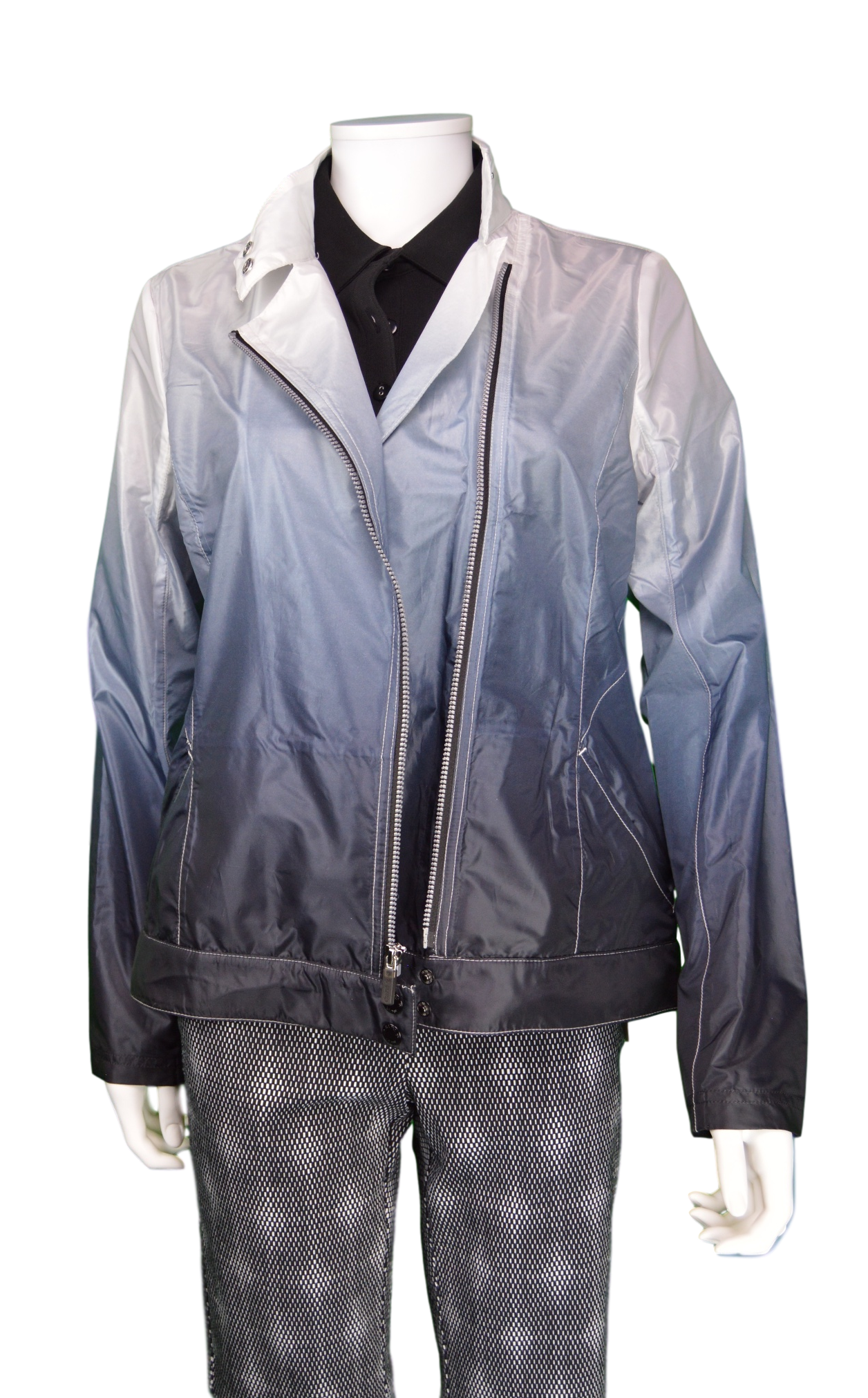 EP Pro Ombre Dip Dye Moto Style Jacket