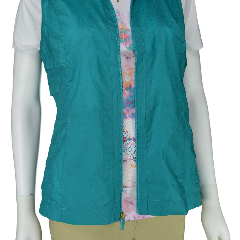 EP Pro Cassis Water Resistant Vest in Aqua Crush