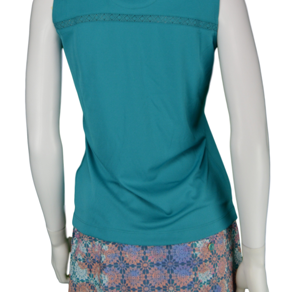 
                      
                        EP Pro Cassis Tour Tech Sleeveless Polo - Aqua Crush
                      
                    