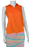 EP Pro Cassis Tour Tech Sleeveless Polo - Orange