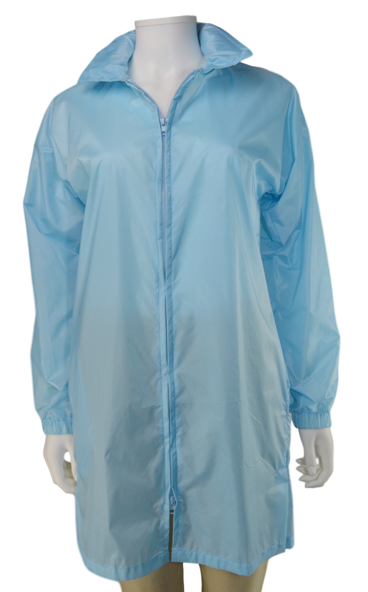 Kelsey Lauren Raincoat - Light Blue