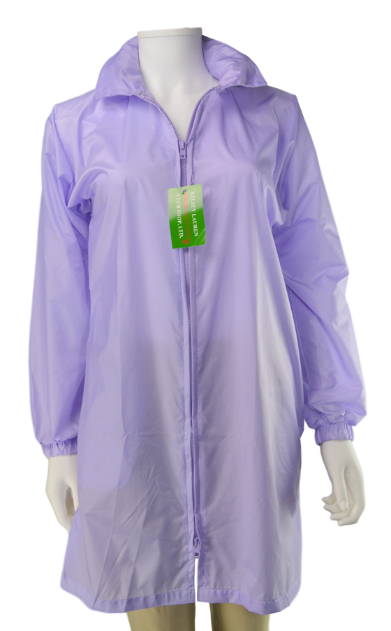 Kelsey Lauren Raincoat - Lavender