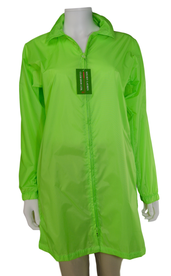 Kelsey Lauren Raincoat - Green