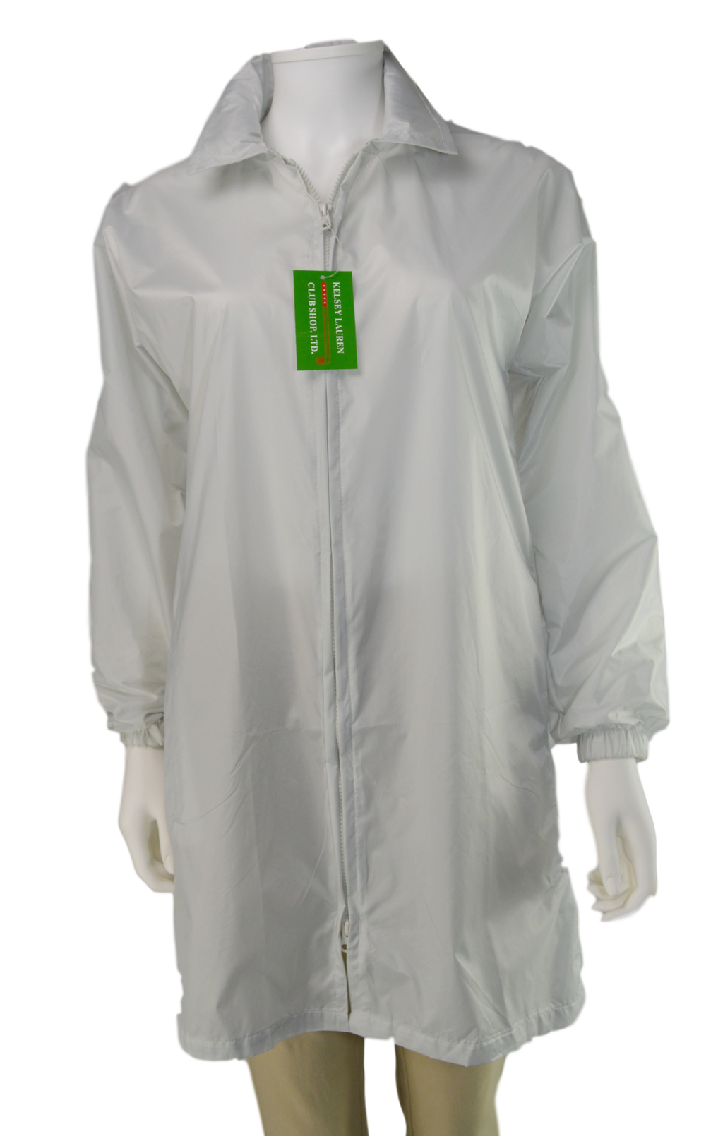 Kelsey Lauren Raincoat - Silver