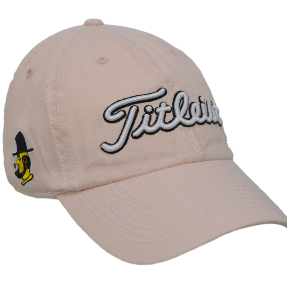 Titleist Golf Hat - Appalachian State 3 logo - Pink/Adjustable