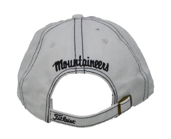 Titleist Golf Hat - Appalachian State 3 logo - White/Adjustable