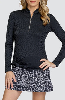  Tail Activewear Long Sleeve - Tamil Top Pebbles  ONYX