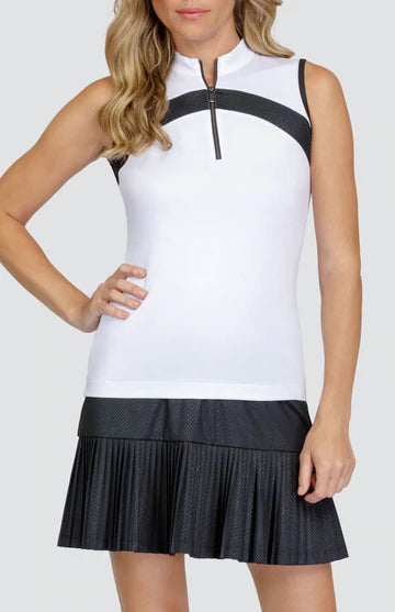 Tail Activewear DEANDRA Sleeveless  Top - Chalk White