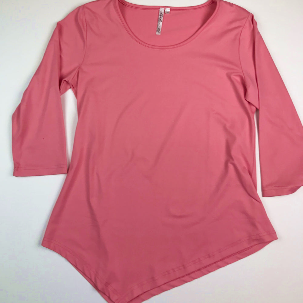 Lulu B Long Sleeve Top Coral | SPF 50