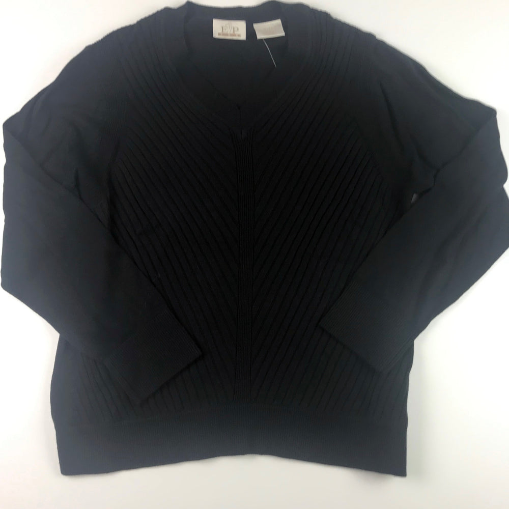 EP Pro Essentials V-Neck Sweater Black