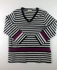  EP Pro Essentials Sweater  Striped Black