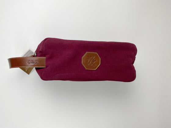 Barcelona Suede Shoe Bag - Peanuts and Golf in Bordeaux