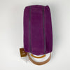 Barcelona Suede Shoe Bag - Peanuts and Golf in Purple