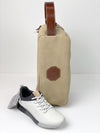 Barcelona Suede Shoe Bag - Peanuts and Golf in Black