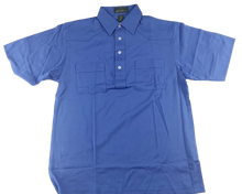  Sahara  Mens Blue  Short  Sleeve Polo