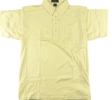  Sahara  Mens  Yellow  Short  Sleeve Polo
