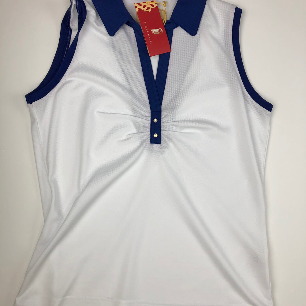 Sport Haley Sleeveless Golf Polo #2405
