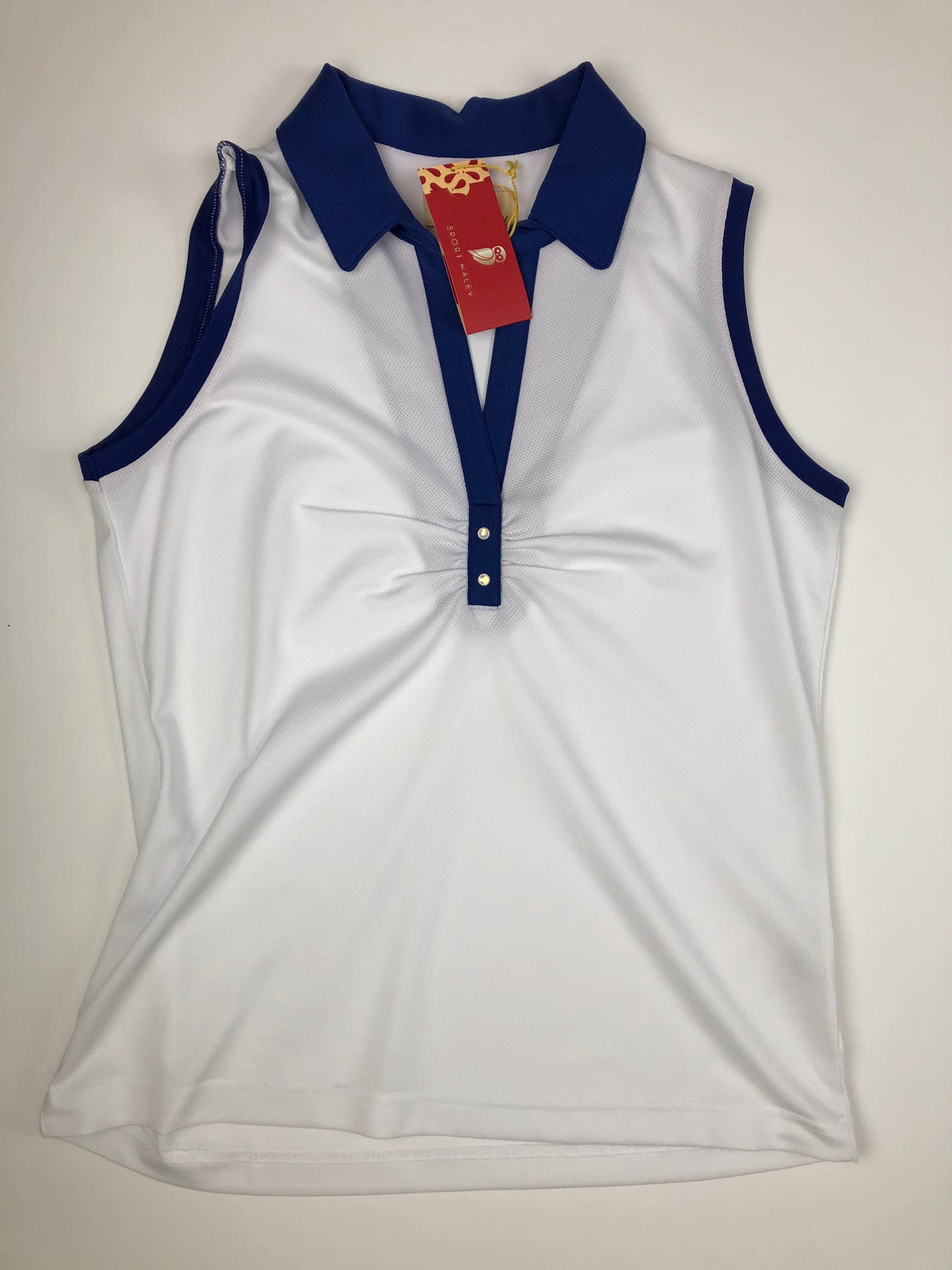 Sport Haley Sleeveless Golf Polo #2405