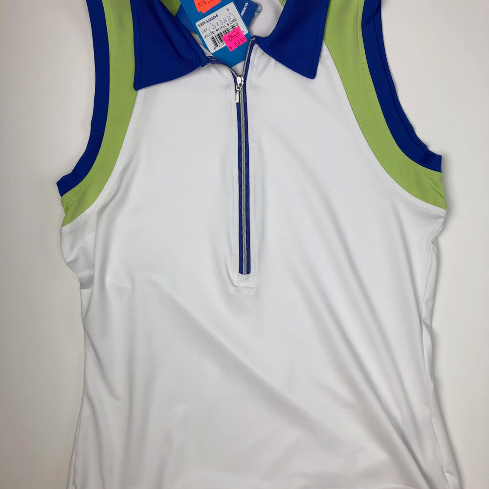 GG Blue Lucy Sleevleess Golf Polo
