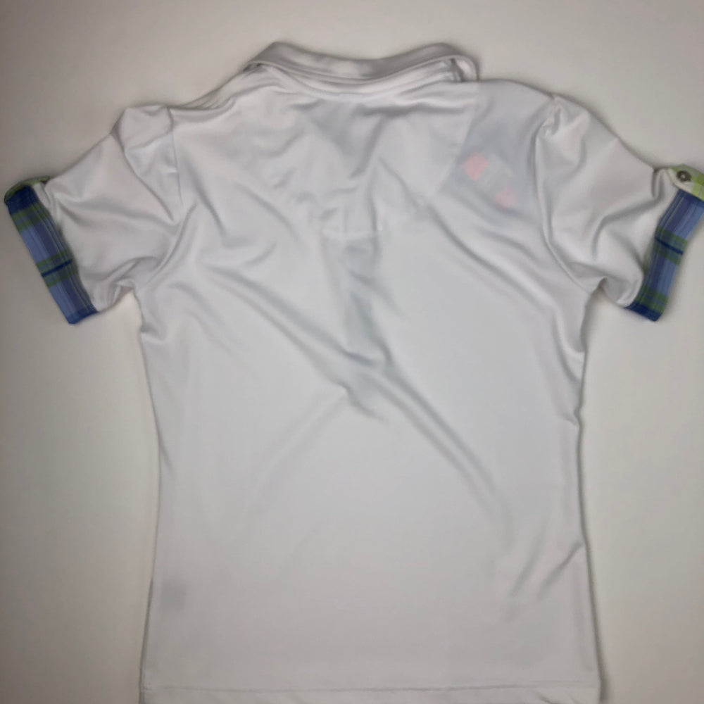 
                      
                        GG Blue Alicia Short Sleeve Golf Polo
                      
                    
