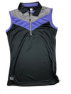Loft 8 Akora Sleeveless Polo - Black/Polo