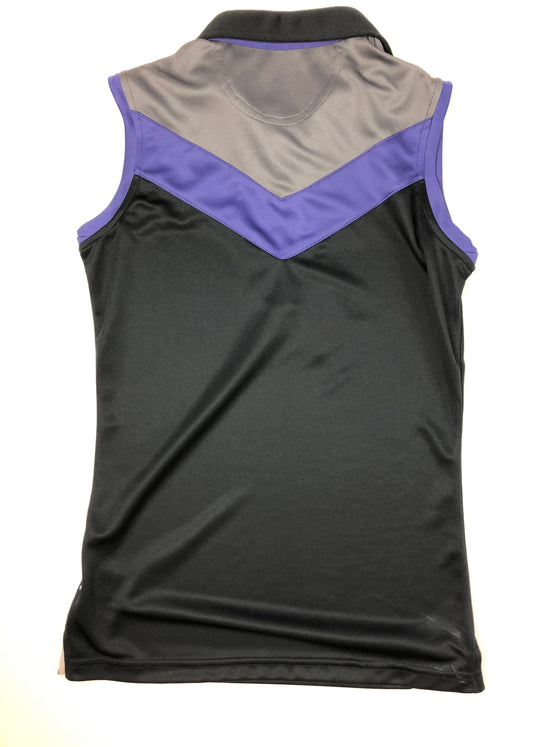 Loft 8 Akora Sleeveless Polo - Black/Polo