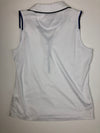 EP Pro White Sleeveless Shirt Blue Chip 5737