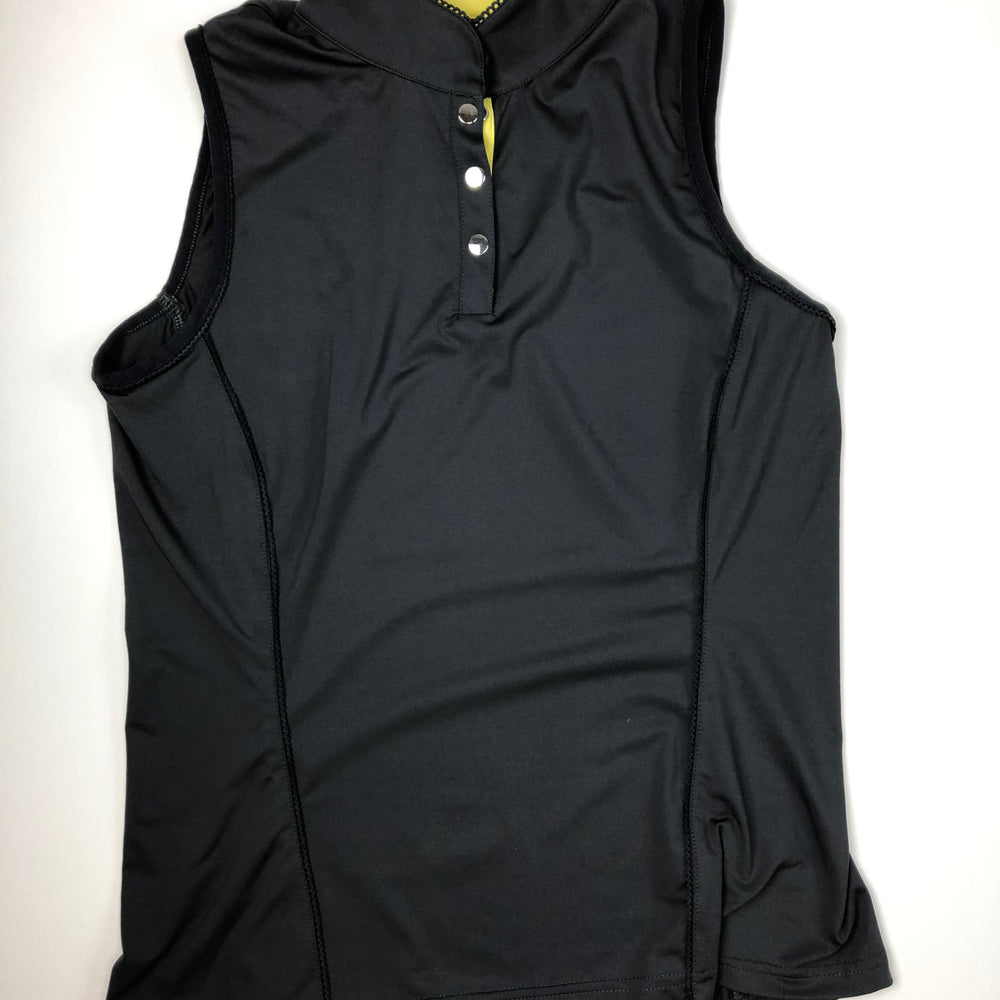 GG Blue Lindsey Sleeveless Mock