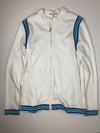 Fairway and Greene White Jacket w/ Blue Accent