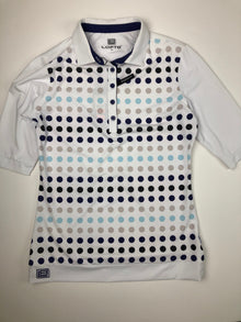  Loft 8 Beckley Elbow Sleeve Polo - Mulberry Print