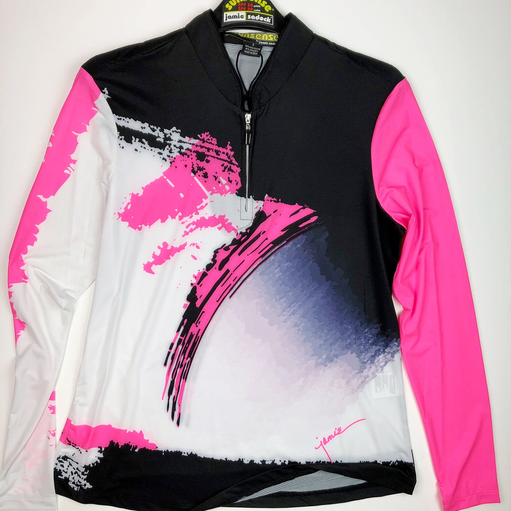 Jamie Sadock Long Sleeve Sunsense Pinky Print #01128