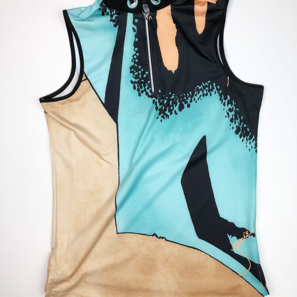 Jamie Sadock Sleeveless Scotch Print #91209